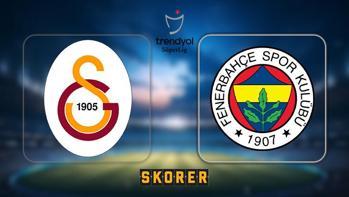 Galatasarayın konuğu Fenerbahçe Süper Ligde dev derbi