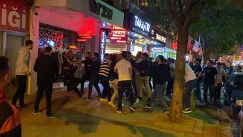 Galatasaray - Fenerbahçe derbisi sonrası Bursada taraftlar kavga etti