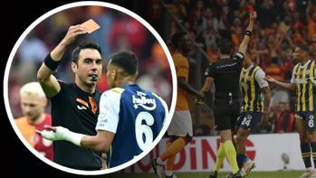 Alexander Djiku'ya çıkan kırmızı kartta karar doğru mu? Galatasaray - Fenerbahçe derbisinin ardından eski hakem açıkladı