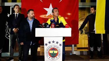 Fenerbahçe Başkanı Ali Koçtan Dursun Özbeke cevap Aziz Yıldırıma sitem etti