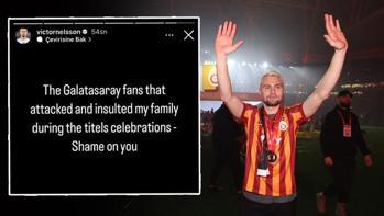 Victor Nelsson, Galatasaray taraftarına patladı Yazıklar olsun size