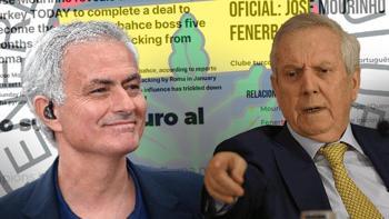Mourinho ve Fenerbahçe, Avrupada manşetlerde Aziz Yıldırım detayı