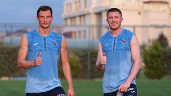 Borna Barisic ve John Lundstramdan Trabzonspor taraftarlarına mesaj