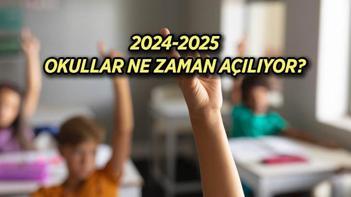 OKULLARIN AÇILMASINA KAÇ GÜN VAR 2024-2025 okullar ne zaman açılıyor Yeni eğitim yılı ilk dönem ara tatil ve yarıyıl tatili tarihleri