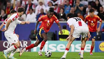 EURO2024'te İspanya, Gürcistan'a gol yağdırdı! Ronaldo'dan sonra Yamal da başardı