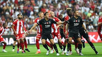 Samsunspor - Beşiktaş maçından kareler