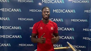 Sivasspor'un yeni golcüsü Keita Balde sağlık kontrolünden geçti