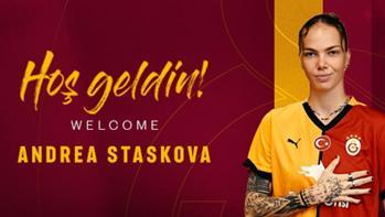 Andrea Staskova, Galatasaray Petrol Ofisi'nde!