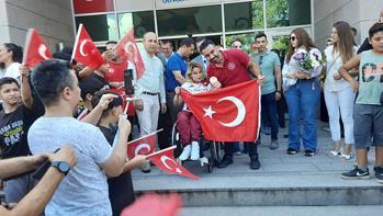 Nazmiye Muratlı'ya Hatay'da coşkulu karşılama!