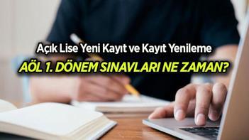 AÖL KAYIT YENİLEME MEB: Açık Öğretim Lisesi 1. dönem sınavları ne zaman Açık lise 1. dönem kayıt ve kayıt yenileme ekranı