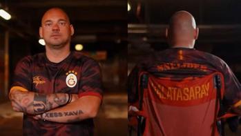 Galatasaray'da derbi öncesi Wesley Sneijder'den 'Fener Ağlama' videosu