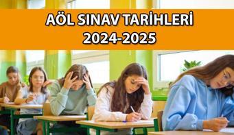 AÖL SINAV TARİHLERİ 2024/2025 | AÖL sınav tarihleri 1. Dönem takvimi: Açık lise sınavları ne zaman, hangi gün