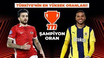 Fenerbahçe, AZ Alkmaar karşısında galibiyet peşinde! Maçtaki en yüksek oranlar Misli'de...