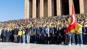 Anıtkabir’e 4 bin 500 öğrenci ile ziyaret