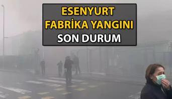 Son dakika yangın haberleri 🚒 Esenyurt yangını hangi fabrikada çıktı, hangi site Esenyurt yangını söndü mü İşte son durum