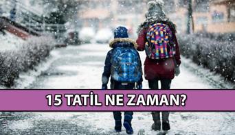 MEB KARARLAŞTIRDI 🔔 15 Tatil ne zaman 2025 Ocaktaki yarıyıl tatili hangi tarihte başlıyor, hangi gün bitiyor Sömestr tatili kaç gün 2. Dönem ne zaman başlayacak