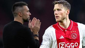 Ajax'ta Farioli'den Weghorst'a olay sözler!