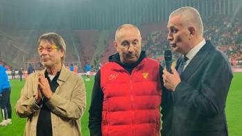 Göztepede Stanimir Stoilova fair play ödülü