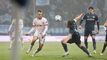 RB Leipzig, Bochum karşısında farkı koruyamadı!