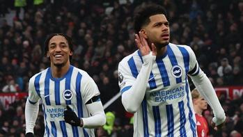 Brighton, Manchester United'ı 3 golle yıktı!