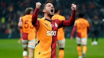 Galatasaray'da Mertens rekor kırdı! UEFA Avrupa Ligi'nde tarihe geçti