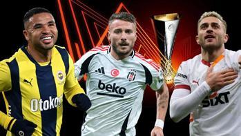 Fenerbahçe, Galatasaray ve Beşiktaş Avrupa sahnesinde İşte muhtemel 11ler