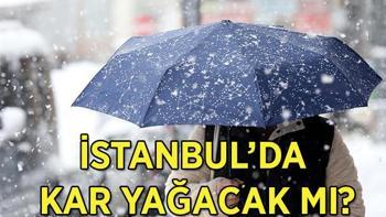 Meteoroloji’den kar alarmı İstanbulda kar yağacak mı ve ne zaman yağacak Kar yağacak mı, ne zaman ve nereye yağacak