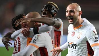 Galatasaray, Gaziantep FK deplasmanında galip Ahmed Kutucu 3 puanı getirdi