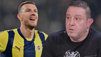 Nihat Kahveci'den Edin Dzeko vurgusu! 'Kaşı yarılıyor, eli kırılıyor oynuyor'