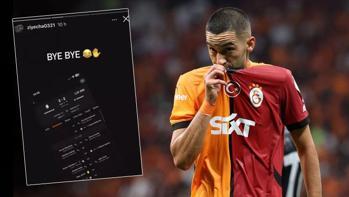 Hakim Ziyechin kardeşi, Galatasarayı tiye aldı: Güle güle