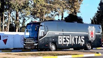 Beşiktaş kafilesi, Antalyaya ulaştı