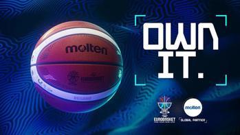 FIBA, EuroBasket'te kullanılacak topu tanıttı!