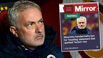 Dünya basını, Fenerbahçe'de Mourinho'nun aldığı cezayı konuşuyor! 'Türkiye'de sert yaptırım'