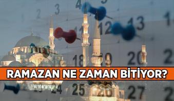 Ramazan ne zaman bitiyor 2025 Ramazan ayının son günü hangi gün, ayın kaçında