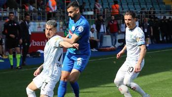 Rizespor - Bodrum FK maçından kareler