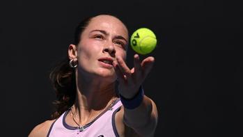 Milli tenisçi Zeynep Sönmezden Miami Açıka erken veda
