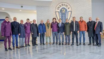 Trabzonspor'da kurul başkanları ve üyelerden Fatih Tekke'ye ziyaret!