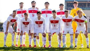 U19 Milli Futbol Takımı, İngiltere ile golsüz berabere!