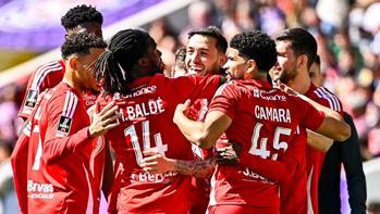 Brest, Toulouse deplasmanında 4 attı!