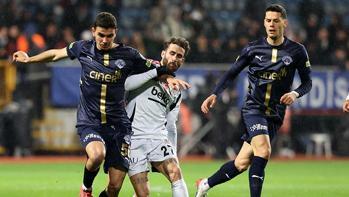 Kasımpaşa - Beşiktaş maçından kareler