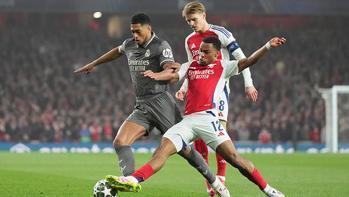 Arsenal - Real Madrid maçından kareler