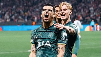 Tottenham, Eintracht Frankfurt deplasmanında turladı