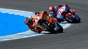Moto2de yarışan Milli motosikletçi Deniz Öncü, İspanyada 5. oldu