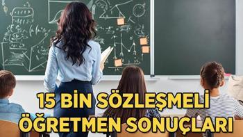 SÖZLEŞMELİ ÖĞRETMEN BAŞVURU SORGULAMA SAYFASI 2025: MEB 15 bin sözleşmeli öğretmen başvuru sonuçları belli oldu Sözleşmeli öğretmenlik mülakat yerleri belli oldu mu ve mülakatlar ne zaman