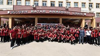 Gaziantep FK'nın 160 bin forması öğrencilere dağıtılacak!