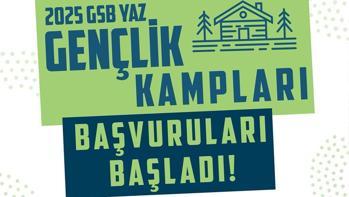 GSB Yaz Gençlik Kampları başvuruları başladı!