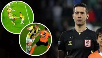 Başakşehir - Fenerbahçe maçında tartışmalı karar! Penaltı itirazları