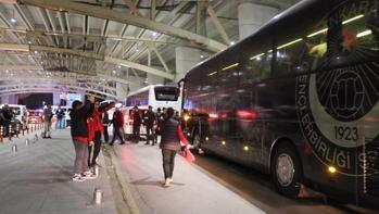 Süper Lig'e yükselen Gençlerbirliği'ne havaalanında karşılama!