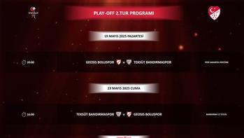 Boluspor - Bandırmaspor maçlarının tarihleri açıklandı!