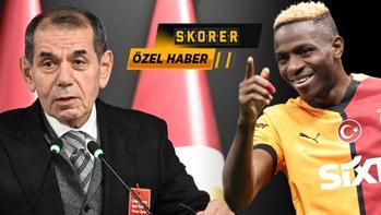 Galatasaray Başkanı Dursun Özbek, Osimhene gelen çılgın teklifi açıkladı Limit 30 milyon euro ama...